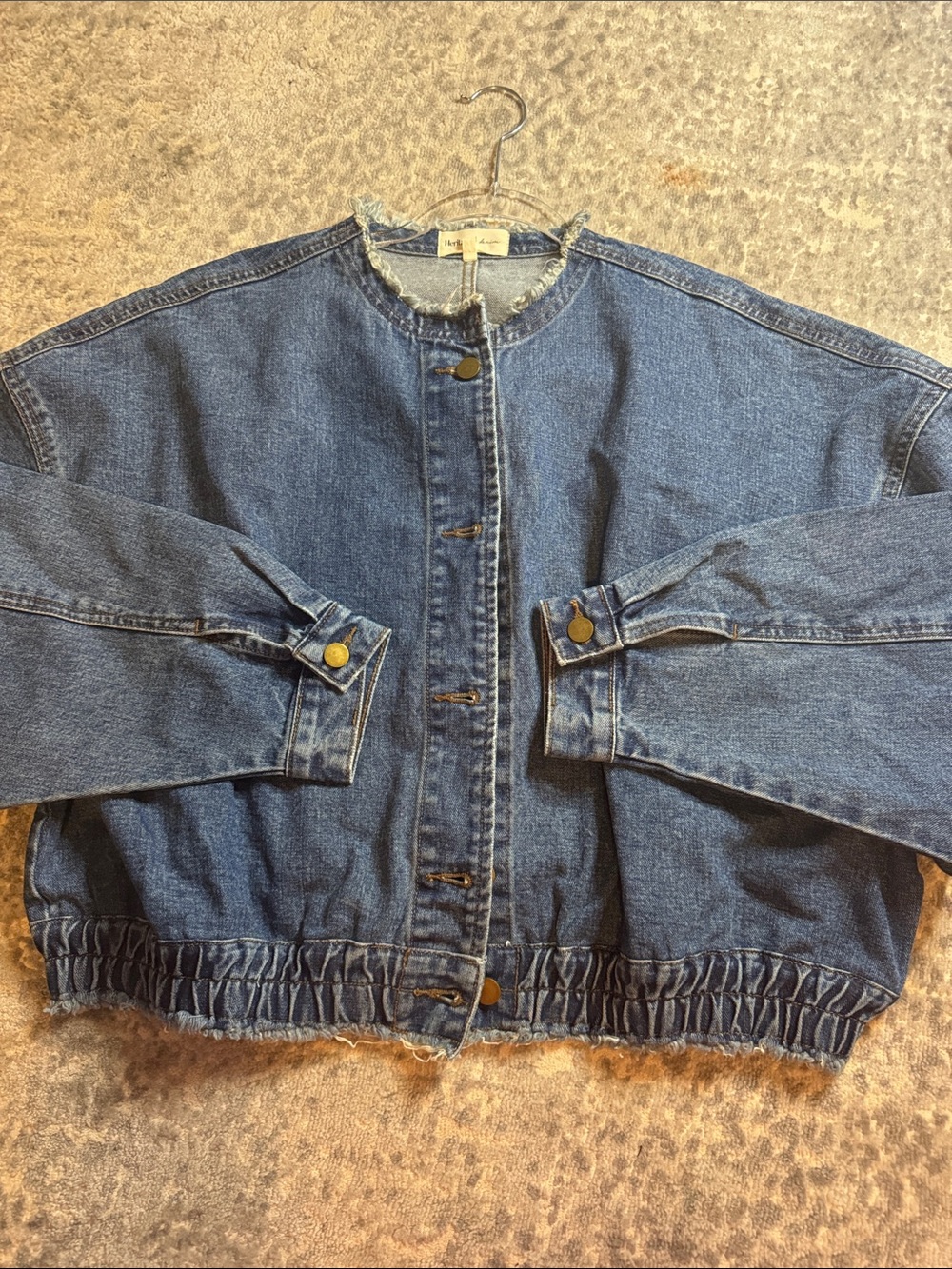 Jean Cropped Jacket